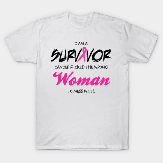 I Am a Survivor... T-Shirt by ThirdVariant